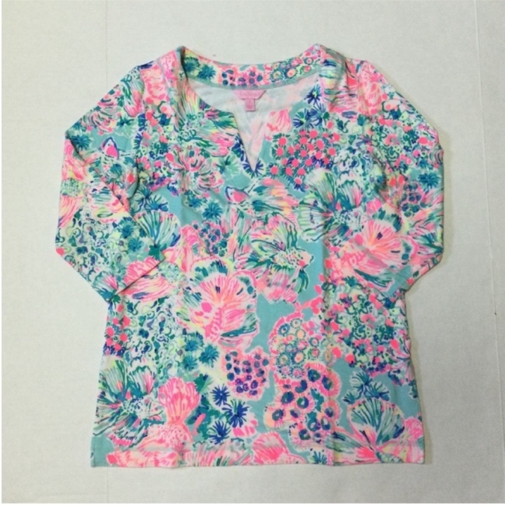 Lilly Pulitzer Floral Top